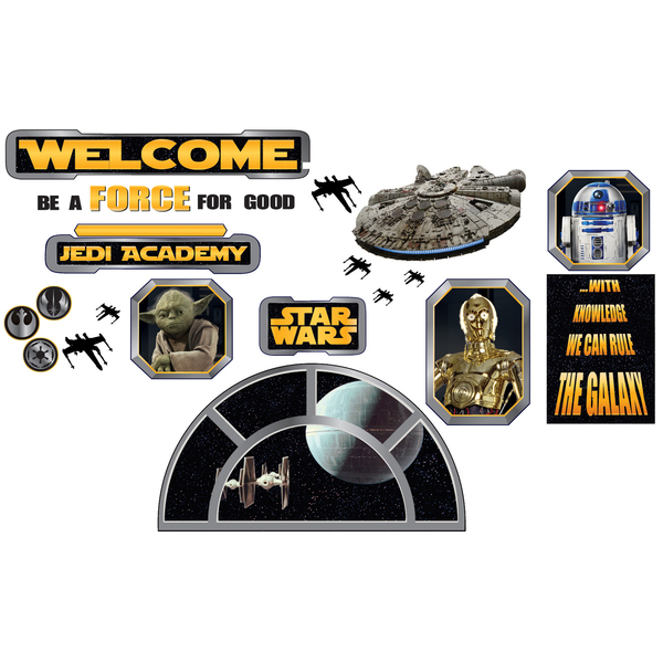 Eureka Star Wars™ Welcome to the Galaxy Bulletin Board Set 847543